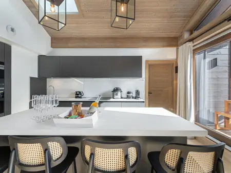 Penthouse lumineux avec piscine à Megève, pour 10 personnes - Photo 3