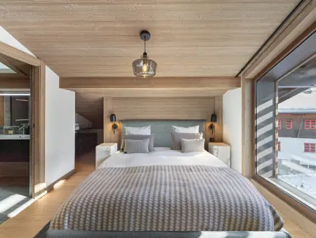 Penthouse lumineux avec piscine à Megève, pour 10 personnes - Photo 6