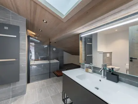 Penthouse lumineux avec piscine à Megève, pour 10 personnes - Photo 7