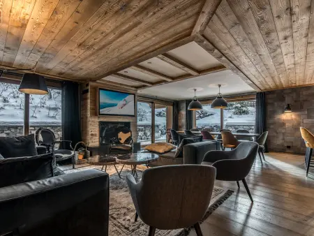 Luxueux Appartement 5 Chambres avec Spa et Terrasse Spacieuse au Rond Point des Pistes, Les Allues - Photo 6