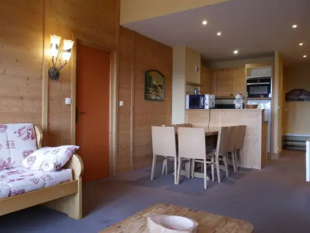 Appartement 4 pièces avec balcon, La Plagne, Appartement 8 personnes à La Plagne Montchavin Les Coches - Photo 1