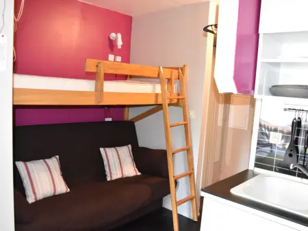 Studio plein sud 4 pers, proche centre, terrasse - Photo 9