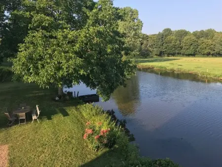 Demeure charmante bordant l'Indre avec piscine, vélos, barque, canoé, pédalo et coin pêche. - Photo 7