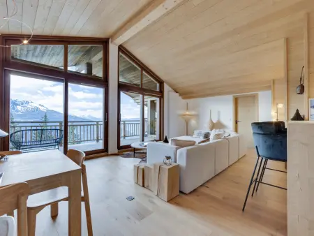 Rooftop neuf avec balcon sud, parking et wifi, Appartement 8 personnes à Montvalezan La Rosière - Photo 2