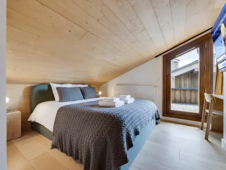 Rooftop neuf avec balcon sud, parking et wifi, Appartement 8 personnes à Montvalezan La Rosière - Photo 9