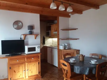 Appartement cozy 4 pers, 2 chambres, proche pistes et commerces, balcon, parking, animaux acceptés - Photo 1