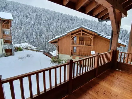 Appartement cosy 6 pers, piscine, parking, proche pistes - Crest-Voland - Photo 11