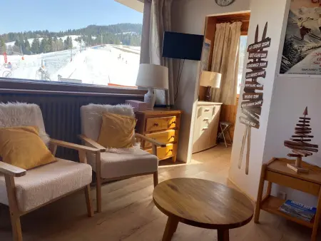 Charmant appartement avec balcon près des pistes, 4 pers., Crest-Voland, proche commerces - Photo 4