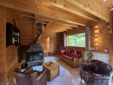 Chalet chaleureux 8 pers, 5 ch, cheminée, proche pistes, Crest-Voland - Photo 2