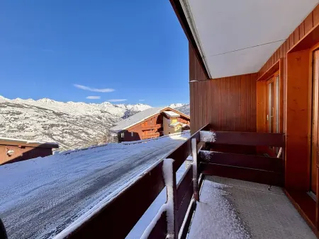 Confortable studio 2 pers. à 100m des pistes avec balcon et vue Mont-Blanc - Photo 9