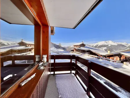 Confortable studio 2 pers. à 100m des pistes avec balcon et vue Mont-Blanc - Photo 10