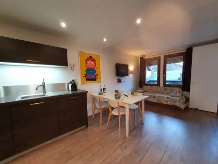 Appartement familial 4 pers au pied des pistes, animaux admis - Photo 2