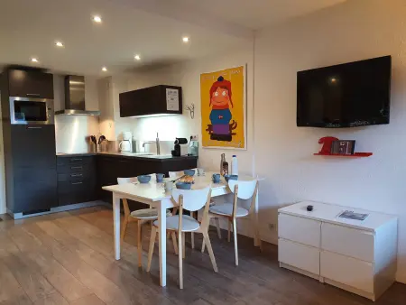 Appartement familial 4 pers au pied des pistes, animaux admis - Photo 5