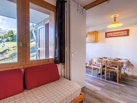 Studio divisible 4 pers, accès direct piste, Appartement 4 personnes à La Plagne - Photo 2