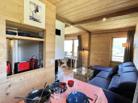 Appartement 3 pièces + cabine à Megève, 6 couchages, proche pistes et téléphérique - Photo 3