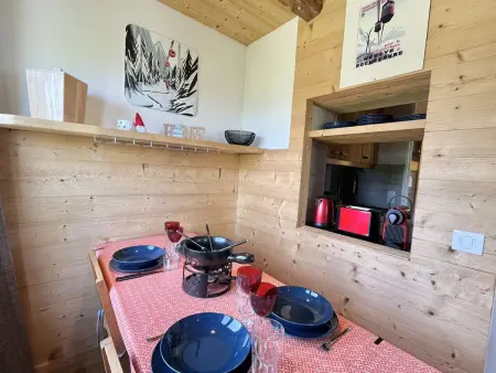 Appartement 3 pièces + cabine à Megève, 6 couchages, proche pistes et téléphérique - Photo 4