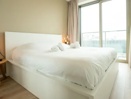 Zeestation with parking, Appartement 4 personnes à Oostende - Photo 28