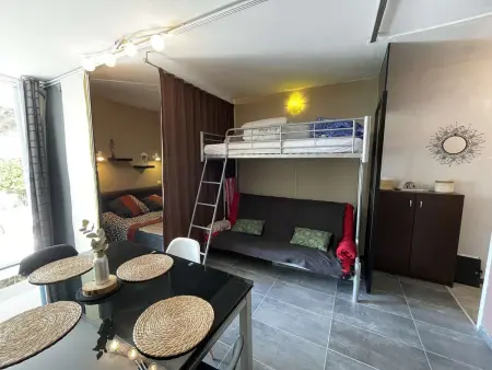 Studio confortable avec terrasse et parking à 300m de la plage - Photo 12