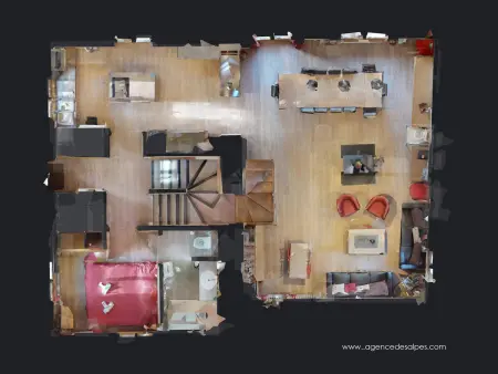 Chalet rénové avec sauna, garage et Wi-Fi - Saint-Martin-de-Belleville - Photo 21