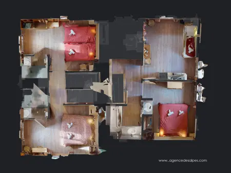 Chalet rénové avec sauna, garage et Wi-Fi - Saint-Martin-de-Belleville - Photo 22