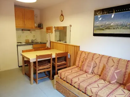 Studio pour 3 pers, au pied des pistes, balcon, Appartement 3 personnes à Les Adrets Prapoutel - Photo 1