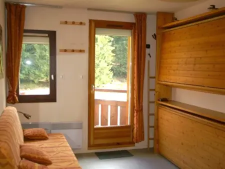 Studio pour 3 pers, au pied des pistes, balcon, Appartement 3 personnes à Les Adrets Prapoutel - Photo 2