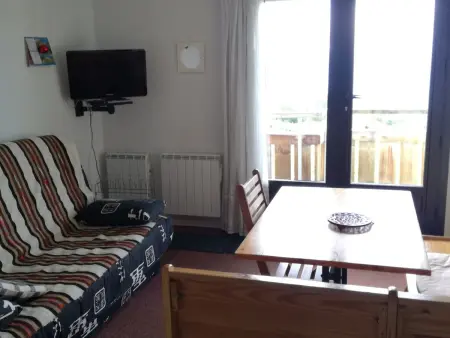2 pièces, au pied des pistes, balcon privatif, Appartement 5 personnes à Les Adrets Prapoutel - Photo 1