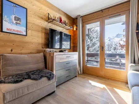 Appartement 3 pièces avec balcon, wifi et animaux acceptés à Méribel - Photo 2