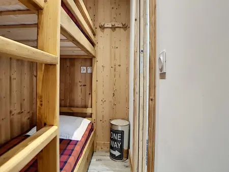 Studio rénové proche pistes avec balcon, 4 personnes - Photo 7