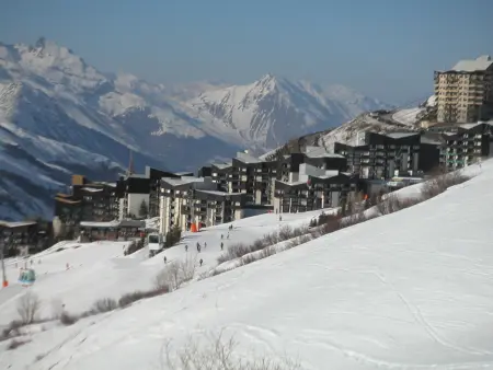 Studio rénové proche pistes avec balcon, 4 personnes - Photo 12