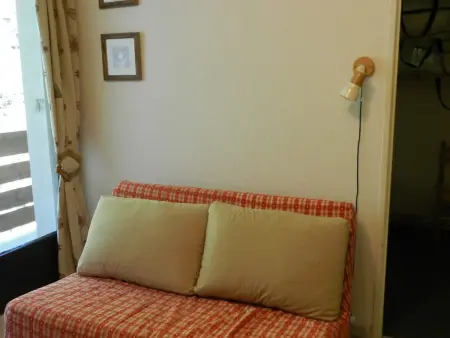 Location 7 Laux - 5 pers, 24m², 400m pistes, balcon, ski aux pieds, parking gratuit - Photo 3