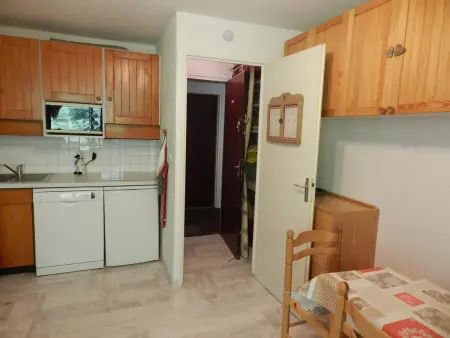 Location 7 Laux - 5 pers, 24m², 400m pistes, balcon, ski aux pieds, parking gratuit - Photo 4