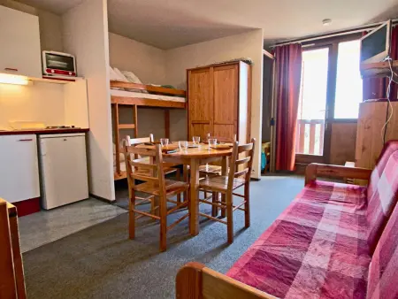 Studio cabine 4 pers, Animaux admis, Pied des pistes - Photo 6