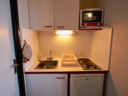 Studio cabine 4 pers, Animaux admis, Pied des pistes - Photo 8