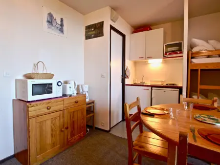 Studio cabine 4 pers, Animaux admis, Pied des pistes - Photo 9