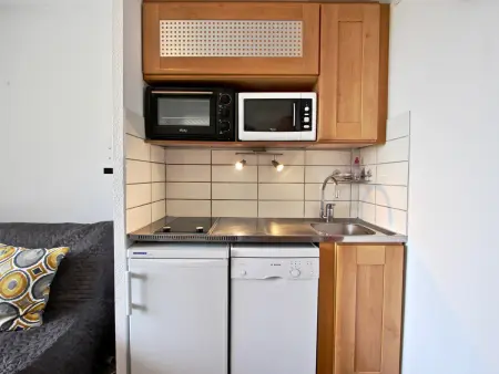 Studio cabine Sud-Ouest 4/6 pers près pistes à Chamrousse - Photo 5