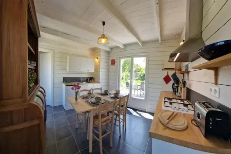 Holiday home with terrace and garden in Locquirec, Maison à Locquirec proche des plages - Photo 5