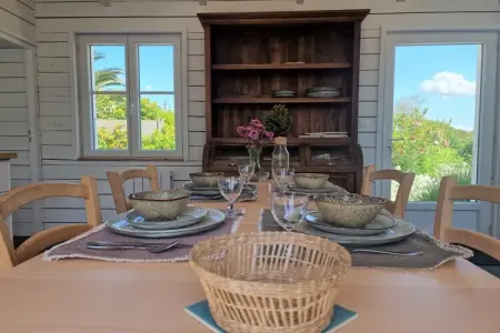 Holiday home with terrace and garden in Locquirec, Maison à Locquirec proche des plages - Photo 6