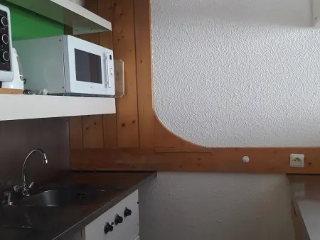 Studio pour 5 pers. proche pistes avec balcon et wifi, Arc 1800 - Photo 6