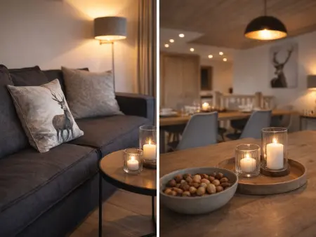 Superbe duplex à Courchevel - 3 chambres, parking, WiFi - Photo 12