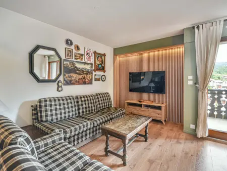 Duplex T3 aux Gets - 5 pers, vue panoramique, balcon, parking, WiFi - Photo 2