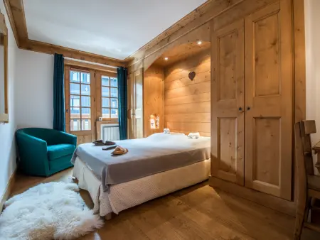 Courchevel 1850 : Élégant Duplex avec Cheminée et WiFi - Photo 6