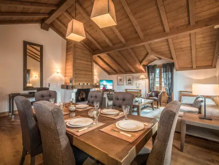 Duplex charme Courchevel 1850 avec cheminée, 6 personnes - Photo 6