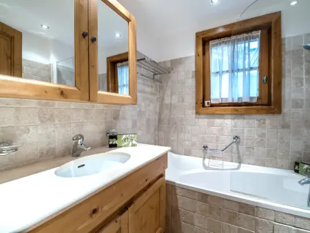 Duplex charme Courchevel 1850 avec cheminée, 6 personnes - Photo 8