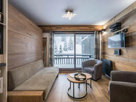 Studio rénové Centre Station avec Balcon, Appartement 3 personnes à Val d'Isère - Photo 1