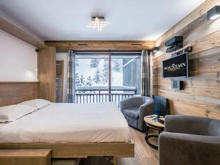Studio rénové Centre Station avec Balcon, Appartement 3 personnes à Val d'Isère - Photo 3