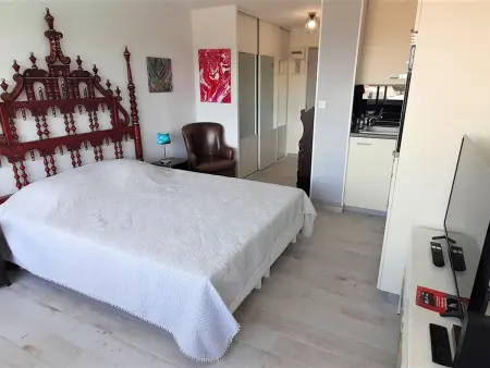 Studio climatisé 2 pers avec accès piscine, parking et équipements modernes, Agde - Photo 5