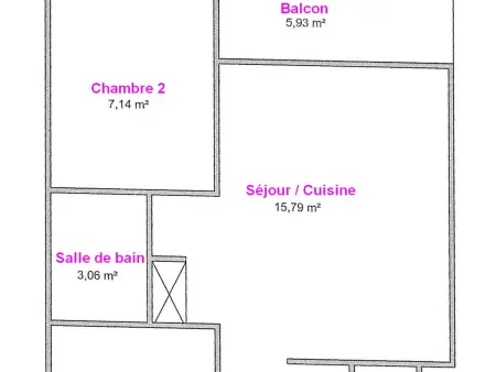 Confortable appartement 3 pièces avec piscine et parking aux Saisies - Photo 3