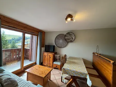 Confortable appartement 3 pièces avec piscine et parking aux Saisies - Photo 4