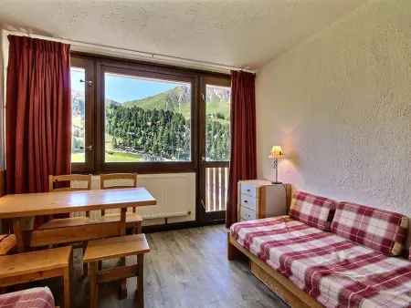 Studio 3 pers., vue pistes, au pied des pistes, balcon - Photo 3